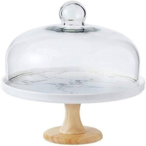 OEM and ODM Farmhouse Hexagonal Wood Cake Stands Display Holder Tiered Food Service Display Tray - Product Image 4