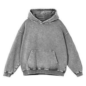 Sweat à capuche pour hommes Streetwear Sun Faded Pullover avec strass Hip Hop Style Winter Hoodies Nouveau design et personnaliser Logo Hoodies - Product Image 1