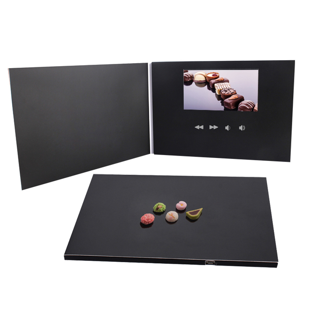 China Manufacturer Custom 4.3 Inch LCD Digital Video Marketing Brochure Card Business Promotions Gifts Custom Video Brochures