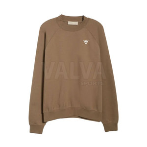 Men's New Fashion Thick Pullover Sweat <b>Shirts</b> Custom Logo Printed <b>Fleece</b> Winter 6XL Size O-Neck Solid Pattern Cotton Plain Dyed" - Product Image 1