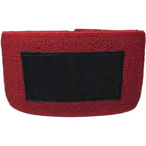Bandas de botín de círculo de cadera de Color rojo para lazo de pierna, venta al por mayor, bandas de resistencia de tela antideslizante, conjunto para mujer, bandas de entrenamiento en casa - Product Image 4