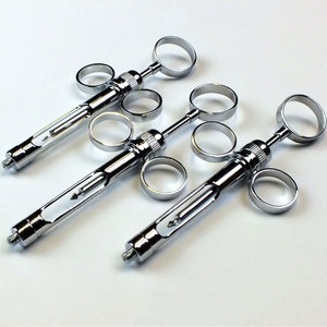 Jeringa dental al por mayor, instrumento de acero inoxidable, precio competitivo, fuente de alimentación manual - Product Image 1