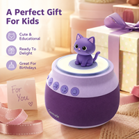 Machine à histoires magnétique portable avec figurines parlantes pour divertir les enfants en voyage et favoriser le jeu silencieux