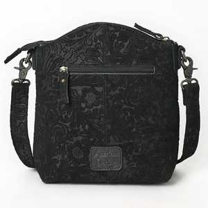 กระเป๋าหนังนิ่มลายนูนกระเป๋าดีไซน์เนอร์ลายดอกไม้กระเป๋าหนังวัวสไตล์ตะวันตกกระเป๋าแกะสลักมือ - Product Image 5