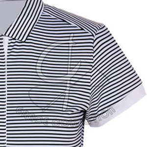 Camisetas de polo con botones sostenibles para mujer para ropa de calle de verano, parches personalizados, patrón sólido hecho en Pakistán - Product Image 6