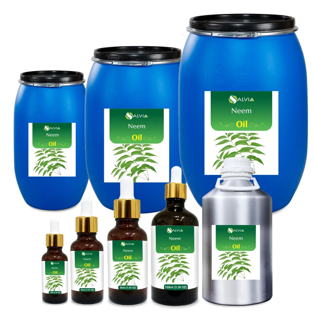 Neem Oil 100% Pure and Natural Wholesale Bulk Lowest Price Customized Packaging