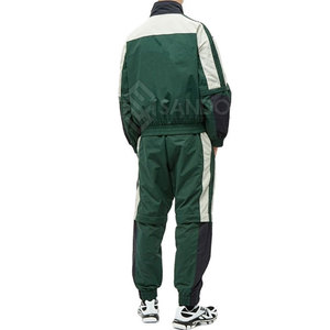 ชุดลำลองกันลมโอเวอร์ไซส์วัสดุทนทานพร้อมฝาปิดเอวยางยืดลายทึบ - Product Image 4