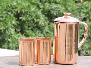 Hervidor de Agua Clásico Ecológico de Cobre con Tapa para Cocina, Hogar, Hoteles y Restaurantes - Product Image 4