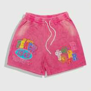 Pantalones Cortos Deportivos Personalizados con Logotipo, Estilo Casual, Impresión Digital Gráfica, 100% Algodón, Transpirables, de Secado Rápido, para Hombre - Product Image 5