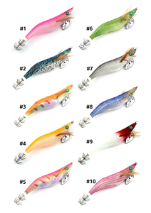 Da 1.5 pollici a 3.5 pollici di plastica luminosa di pesca di <span class=keywords><strong>calamari</strong></span> esca di seppia di polpo per esche da pesca di spigola in barca oceanica - Product Image 5