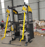 Machine de gymnastique à domicile pour entraîneur de muscles, Cage de puissance transversale, multifonctionnel, support de Squat, Machine Smith