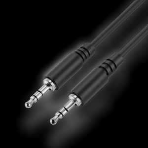สายอะแดปเตอร์เสียงมินิแจ็ค 2.5 มม. ชาย ต่อ 3.5 มม. หญิง 0.2 ม. สีดำ - Product Image 3