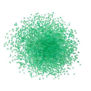 Émeraudes zambiennes naturelles, rondes calibrées de 1 mm, pierres précieuses facettées naturelles, prêtes à l'emploi pour la création de bijoux. - Product Image 1