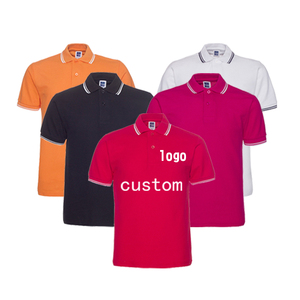 Camiseta Polo solapa color sólido impresa logotipo personalizado Oem Odm hombre superventas camiseta Polo Golf personalizada lisa en blanco para hombre - Product Image 2