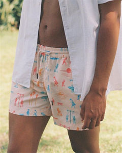 กางเกงขาสั้นผ้ายีนส์สำหรับผู้ชายมาใหม่กางเกงโอเวอร์ไซส์ผ้าเดนิมผ้าฝ้าย100% มีซิปพิมพ์ลายป้องกันรอยยับ - Product Image 2