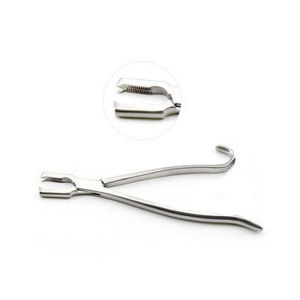 Instrumentos Quirúrgicos Ortopédicos Veterinarios de Acero Inoxidable, Pinzas para Huesos Kern Lane con Trinquete, Aprobado por CE, Manual - Product Image 2