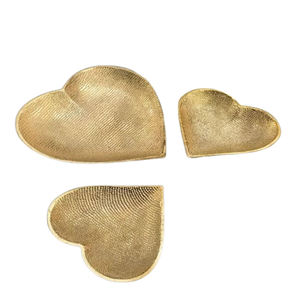 Cuenco decorativo chapado en oro de Metal de aluminio de forma octogonal, cuencos japoneses de cerámica gratis para mesa de frutas y ensaladas - Product Image 4