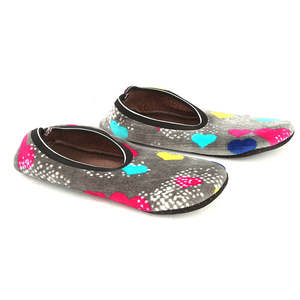 Calcetines de terciopelo para mujer - Gris - Product Image 1