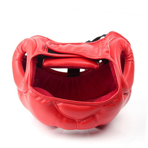 อุปกรณ์ป้องกันศีรษะสําหรับเด็กพร้อมหมวกกันน็อคมวยจูเนียร์สามชั้นป้องกันศีรษะหนังดูดซับแรงกระแทก - Product Image 4