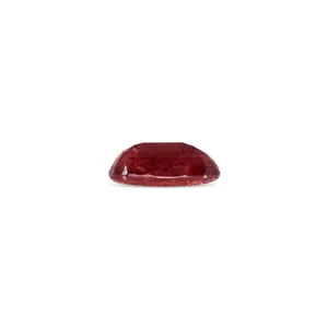 Rubí (Manik) - Gema Sintética Facetada de 2.99 Quilates, Forma de Estrella Roja Rosada Natural, 8mm de Alto, 1mm de Grosor, Creado en Laboratorio, Mineral Tratado con Calor - Product Image 2