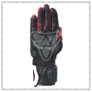 Gants courts haute durabilité pour femmes Équipement de moto confortable en cuir - Product Image 3