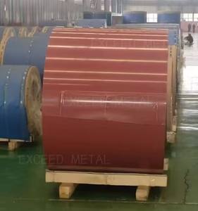 Bobina di <span class=keywords><strong>Alluminio</strong></span> Rivestita a Colori PE per Coperture Industriali Lega 3105 H14 Spessore 0,4mm-1,5mm - Product Image 4