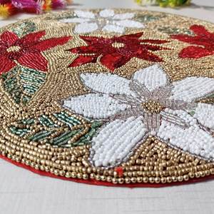 <b>Beaded</b> Table <b>Placemat</b> - Product Image 4