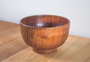 Bols à mélanger en bois faits à la main écologiques-Saladiers en bois d'acacia avec design profond et finition lisse de haute qualité - Product Image 3