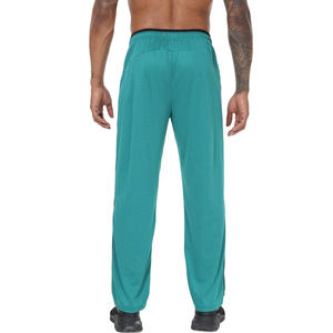 กางเกงวอร์มเข้ารูปผ้าคอตตอนสำหรับผู้ชายกางเกงกีฬาโอเวอร์ไซส์ผ้านุ่มทรงตรงโค้งลายทาง100% แฟชั่นใหม่ผู้ผลิต - Product Image 5