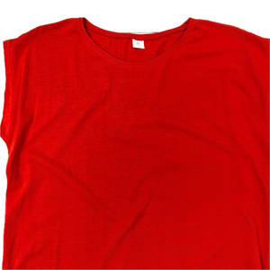 Verano 2025 moda nueva camiseta Vintage para mujer 160gsm peso pesado 100% algodón cuello redondo Casual Streetwear para adolescentes - Product Image 2