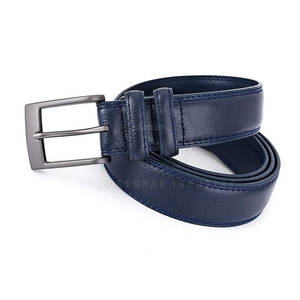 เข็มขัดหนังวัวทำเองวัสดุหนังวัวสไตล์ลำลอง - Product Image 4