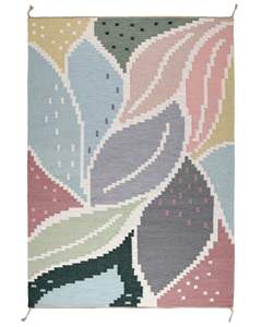 Alfombras Kilim de lana tejidas a mano hechas a mano de diseñador patrón geométrico de estilo liso trenzado para uso en sala de estar pila de bucle lavable - Product Image 3