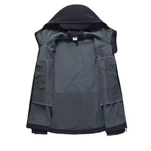 Veste Softshell d'extérieur pour hommes Tout usage Coupe-vent Imperméable Vêtement avec un design fonctionnel moderne veste d'hiver - Product Image 3