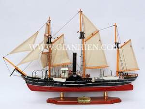 El fabricante de Gia Nhien aprueba el diseño personalizado MOQ bajo modelo USS MICHIGAN barco alto con barco modelo de artesanía de alta calidad - Product Image 3