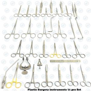 Instruments de chirurgie plastique Ensemble de 71 pièces pour outils de chirurgie lifting du visage Acier de haute qualité DADDY D PRO CE ISO13485 CERTIFIÉ - Product Image 1