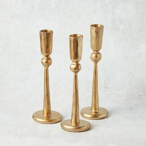 ที่วางแบบเรียวโลหะสไตล์วินเทจเหมาะสำหรับตกแต่งบ้านโบราณและบรรยากาศอาหารค่ำแบบโรแมนติกใต้แสงเทียน - Product Image 3