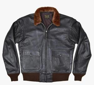 Chaquetas de cuero A2 para hombre con logotipo personalizado, diseño de alta calidad, su propio estilo, precio ajustable para chaquetas de cuero A2 para hombre - Product Image 3