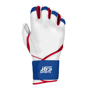 Gants de frappe de baseball en cuir personnalisés de haute qualité, séchage rapide, durables, légers, à manchette courte, équipement de course de softball pour la vente en gros - Product Image 2