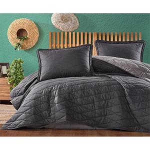 Clasy Lorna V6 Antracita Colcha individual Coverlet elegante para comodidad y estilo - Product Image 1