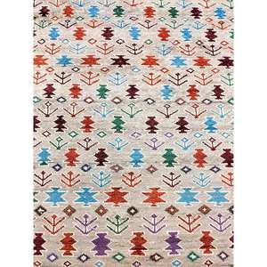 Tapis noué à la main en mandarine 278 x 199 cm - Product Image 3