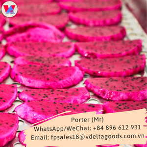 Frutas de dragón en rodajas de carne blanca seca, frutas de dragón en rodajas, envío de vacaciones, estándar de exportación, 100% puro - Product Image 2