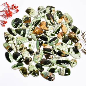 Lote al por mayor, forma de mezcla, 100%, parte superior Natural, cromo, calcedonia, cabujón, ágata, piedra preciosa de cuarzo para la fabricación de joyas, piedras preciosas sueltas - Product Image 3