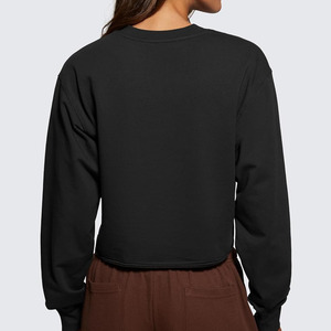 Offre Spéciale sur mesure femmes haut court sweats respirant femmes haut court sweats bas quantité minimale de commande professionnel fabriqué - Product Image 6