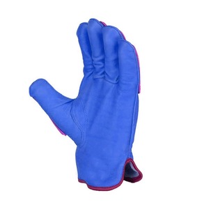 ถุงมือหนังวัวเกรดหนักสำหรับงานอุตสาหกรรม ป้องกันมือด้วยยาง TPR เหมาะสำหรับงานเชื่อม TIG งานก่อสร้าง และงานช่าง - Product Image 6