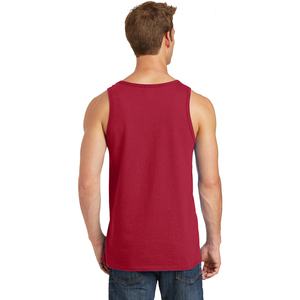 Camisetas sin mangas personalizadas 50/25/25 al por mayor, de peso pesado 240 g/m², teñidas en prenda, lavado vintage, unisex, estilo streetwear - Product Image 5