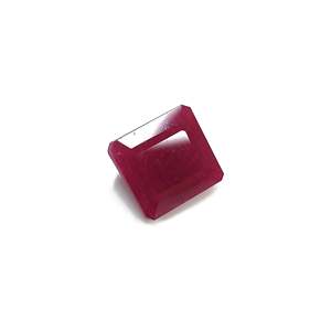 Pierre précieuse naturelle non chauffée de 8,52 carats, rubis africain taille émeraude, pierre de lune arc-en-ciel naturelle avec péridot, tanzanite, opale rose, certifiée IGI - Product Image 3