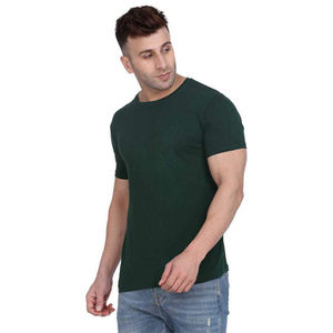 Proveedor global que vende camisetas unisex de algodón 100% personalizables de alta calidad estándar, camiseta lisa en blanco en varios colores - Product Image 1