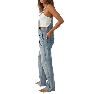 Combinaison en denim faite sur mesure, souple, décontractée, à prix abordable, top ventes, qualité pro, meilleure matière - Product Image 5