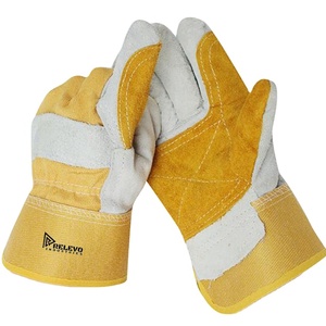 Leather Work <b>Gloves</b> Strong Grip Heavy Duty Safety <b>Gloves</b> <b>for</b> Construction Workshop and Mechanical Tasks <b>For</b> Bulk Order - Product Image 3