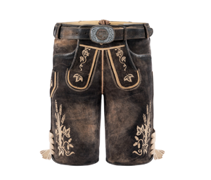 Vêtements bavarois nouveauté hommes Hot traditionnel Octoberfest bavarois Lederhosen Shorts personnalisé Unique Shorts - Product Image 1
